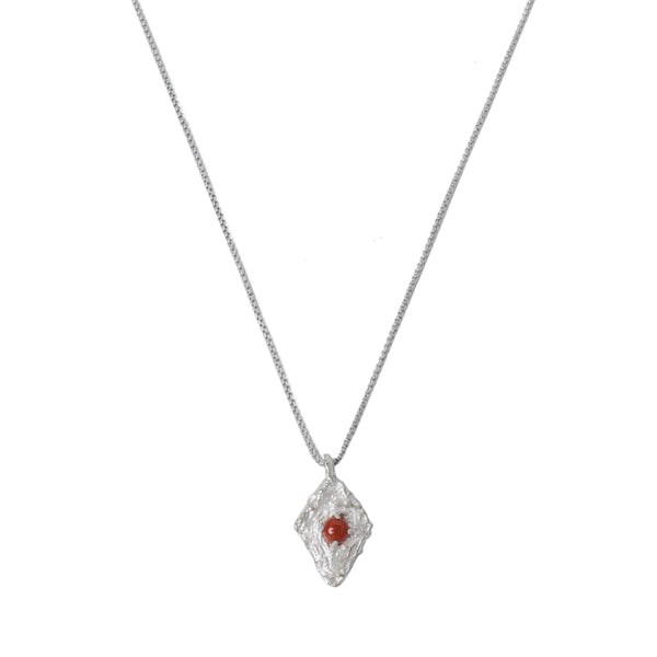 Face The Desire Square Diamond Necklace
