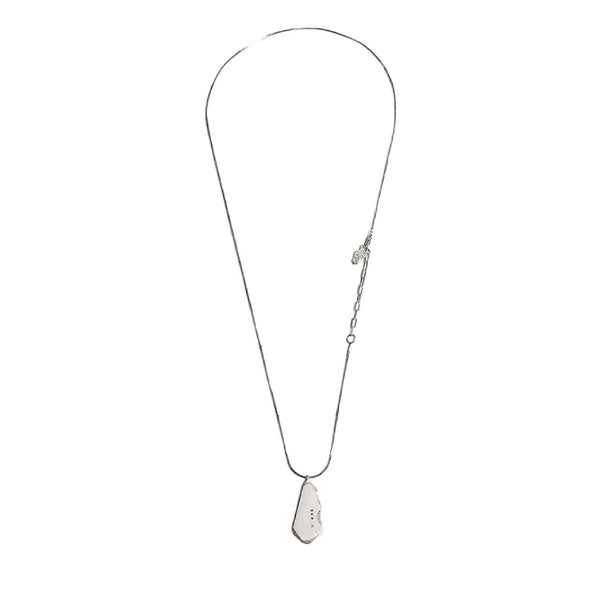 Alleged Standards Collection Quadrate Necklace With Middle Size Pendant